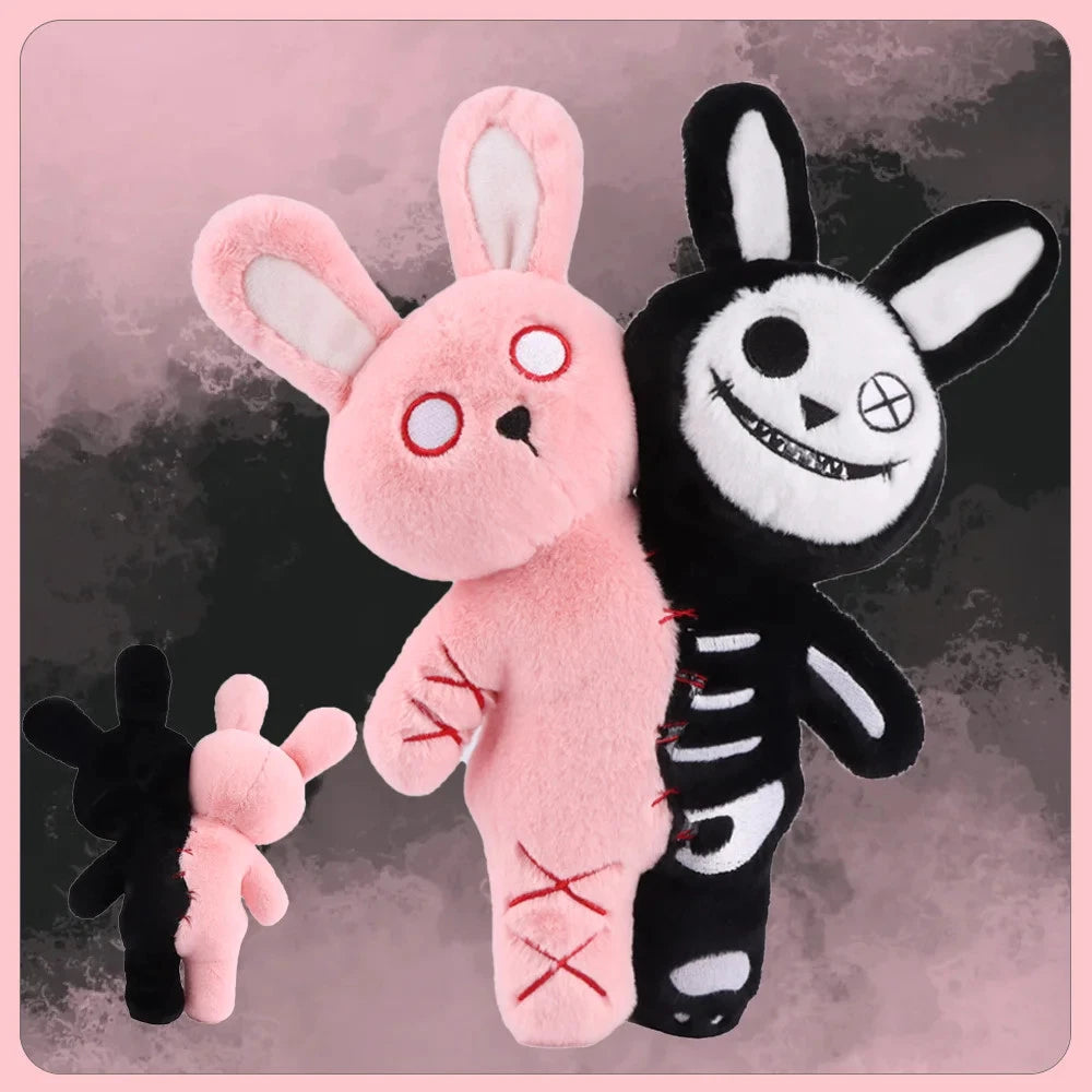 Creepy Bunny Plush- Cute Halloween Horror Plush Toy