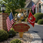 U.S Military Branch Tribute Garden Stake Collection