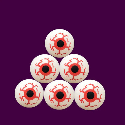 6 pcs Realistic Halloween Eyeball Props