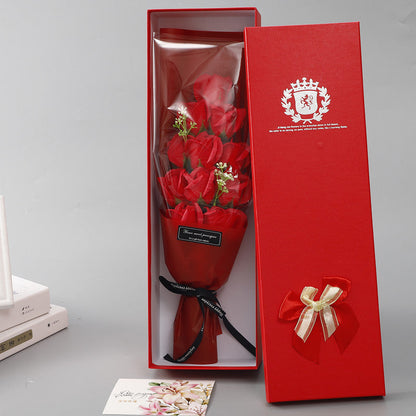 Soap Flower Bouquet | 18 Rose Gift for Thanksgiving, Christmas & Birthdays