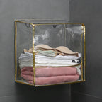 Bathroom Storage Box Shower Room Concealed Clothes Box Foldable Waterproof Bag for Bathroom Clothes Organizer Storage Box
