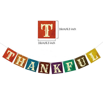 Thanksgiving Day Flag | Festive Holiday Outdoor & Home Decoration
