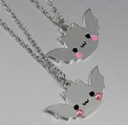 Mirror Bat Pendant | Shiny Halloween Kawaii Goth Lolita Jewelry