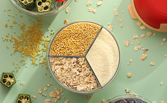 Portable Baby Food Storage Box Essential Cereal Infant Milk Powder Box Toddler Kids Snacks Container