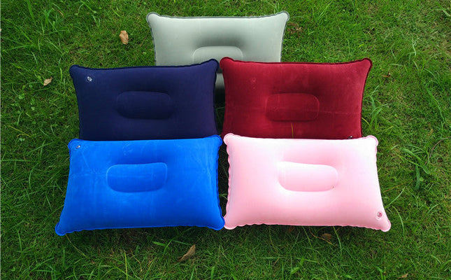 Portable PVC Air Pillow for Travel, Camping, and Nap