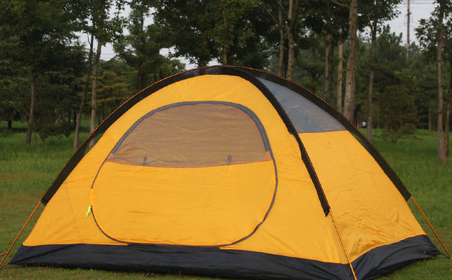 Outdoor Camping Camping Double-layer Aluminum Pole Tent