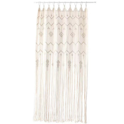 Artisanal Round Hoop Tapestry for Doorway/Partition