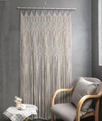 Artisanal Round Hoop Tapestry for Doorway/Partition