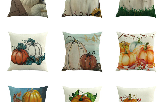Thanksgiving Pillow Case | Festive Holiday Cushion Cover