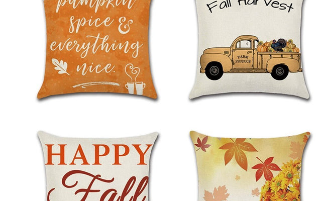 Thanksgiving Pillowcase | Festive Theme Cushion Cover