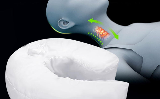 Soft Cotton Side Sleeper Pillow for Spinal Alignment