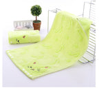 Cute Kitten Design Bamboo Fiber Towel