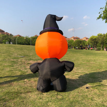 Pumpkin Head Halloween Decoration | Spooky Holiday Decor