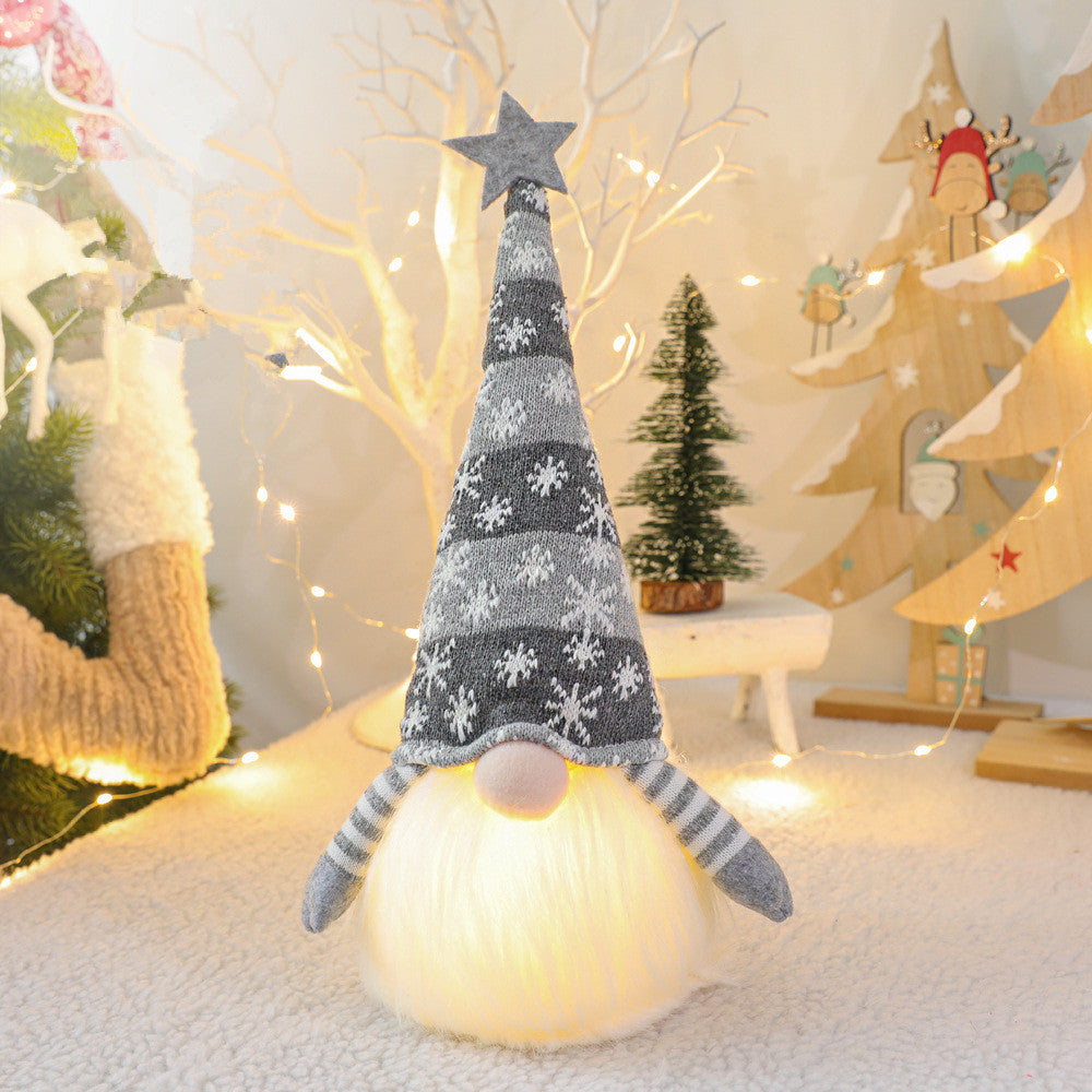 Christmas Gnome Faceless Doll | Holiday Home Decor & Xmas Ornaments