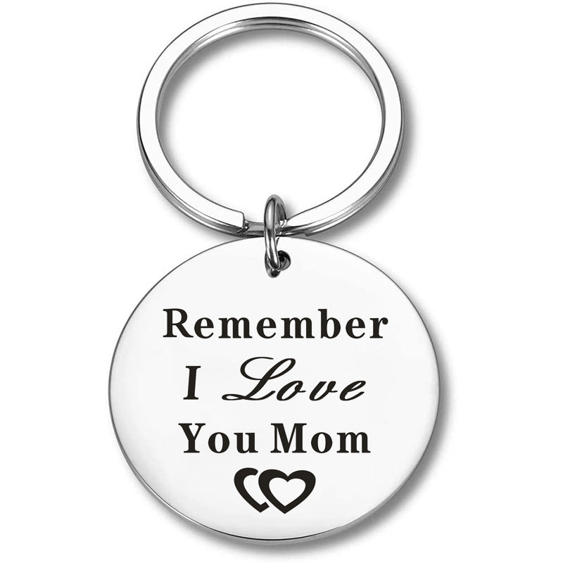 Stainless Steel Keychain | Elegant Thanksgiving Gift Accessory