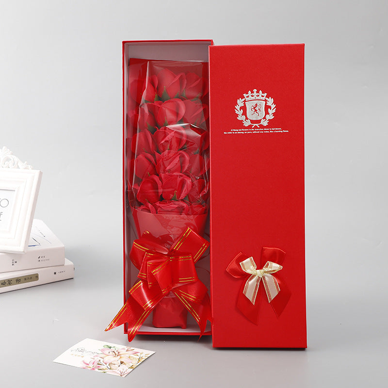 Soap Flower Bouquet | 18 Rose Gift for Thanksgiving, Christmas & Birthdays