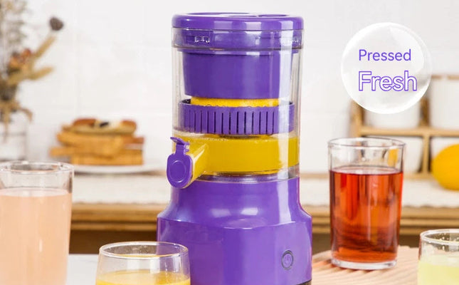 Electric Orange Juicer Lemon Juicer Squeezer Usb Rechargeable Citrus Juicer Machines Usb Rechargeable Portable Blender Kitchen Gadgets