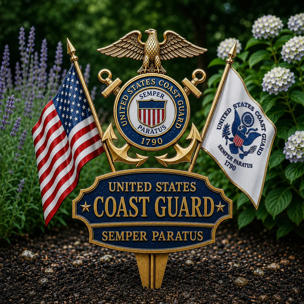 U.S Military Branch Tribute Garden Stake Collection