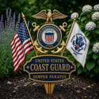 U.S Military Branch Tribute Garden Stake Collection