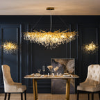 Elegant Model Home Art Deco Style Ceiling Lights