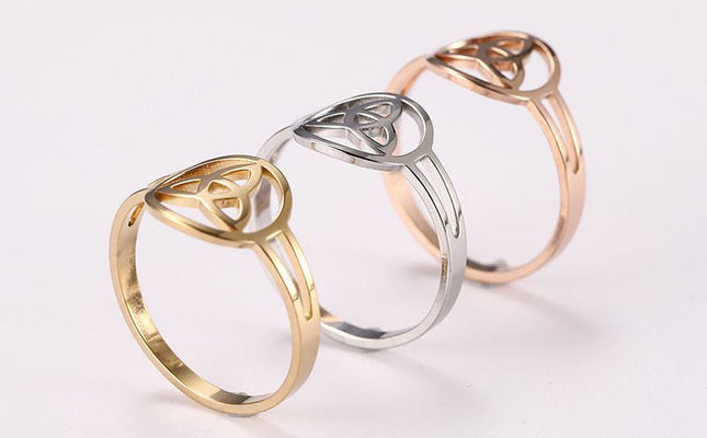 Stainless Steel Bracelet | Elegant Ring Design Thanksgiving Gift