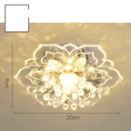 Elegant Entryway/Hallway Mini Crystal Lamp