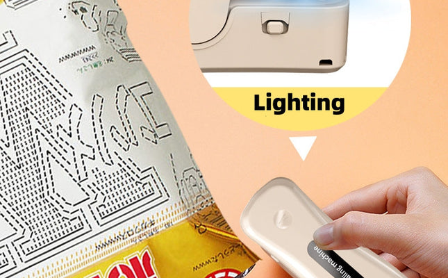 Rechargeable Small USB Mini Sealing Machine Portable Kitchen Gadgets