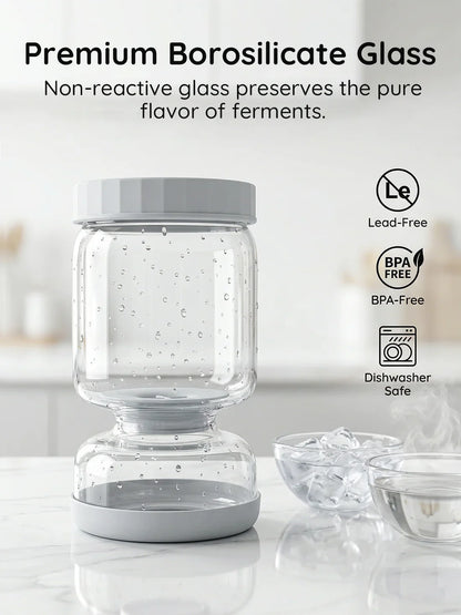 Pickle and Olive Hourglass Jar
