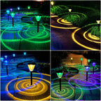 Decorative LED Solar Path Lights for Lawn and Yard