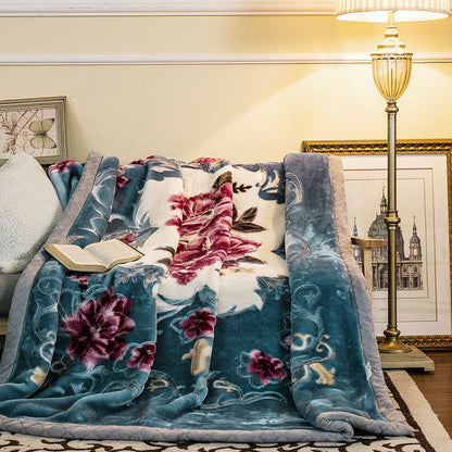 Cozy Dorm Room Throw Blanket and Sheet