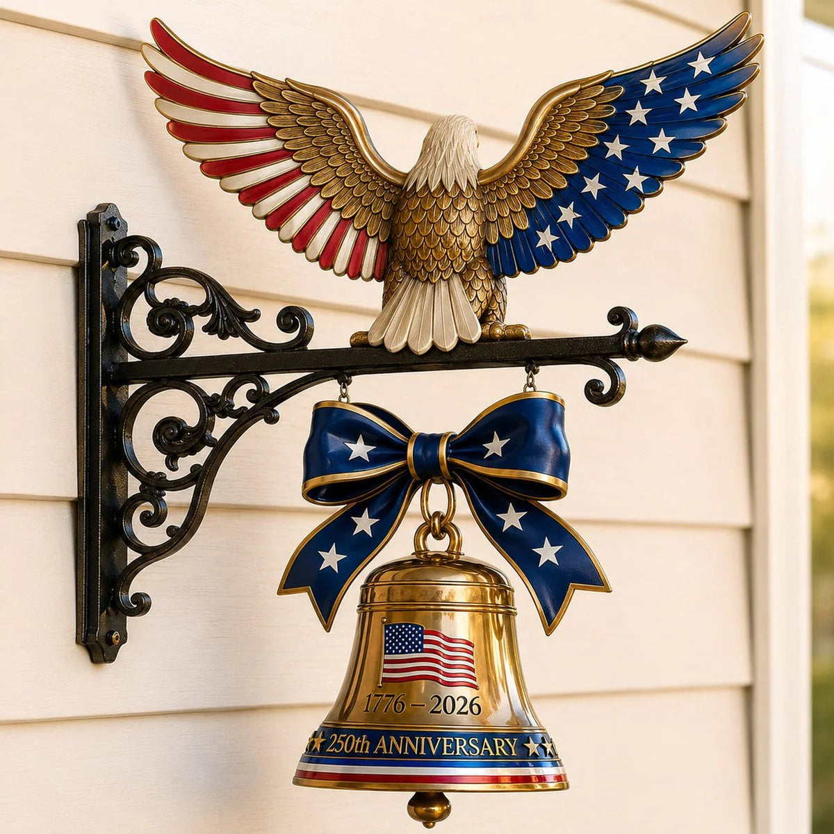 🔔 Ring in the Semiquincentennial: 1776-2026 "Spirit of Liberty" Eagle Bell 🦅