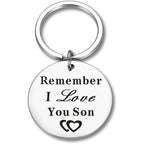 Stainless Steel Keychain | Elegant Thanksgiving Gift Accessory