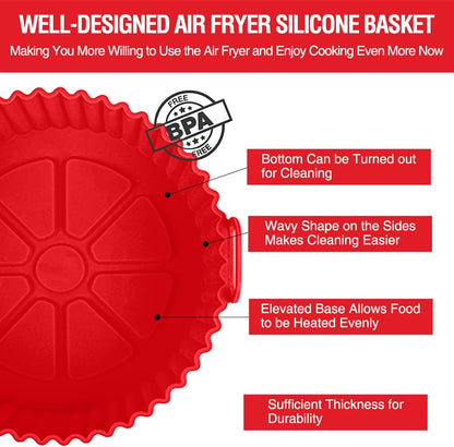 Air Fryer Silicone Baking Tray