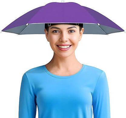Folding Adjustable Umbrella Hat