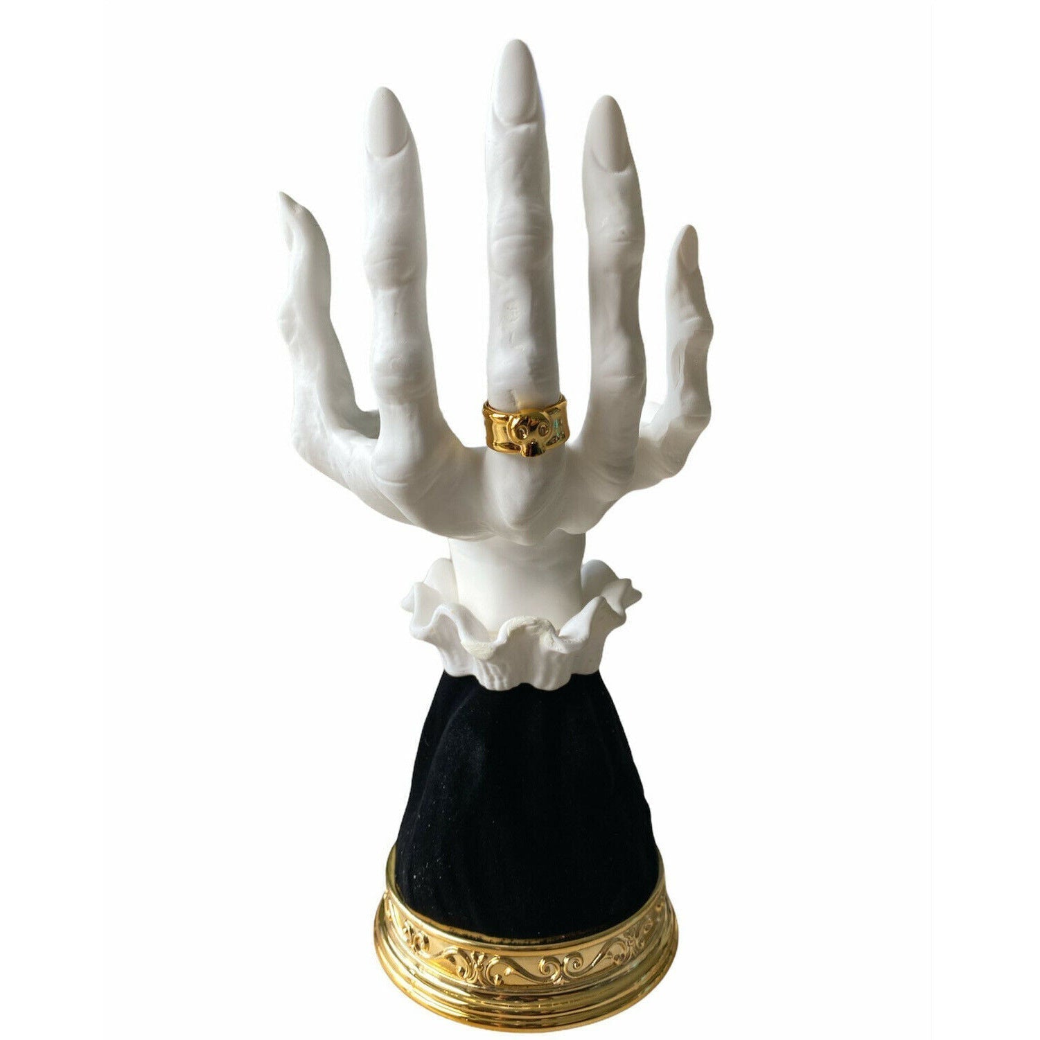 Halloween Palm Candle Holder | Witch Hand Tray Decoration for Home Decor