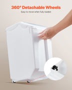4.5Gal/20L Large Ingredient Storage Container Airtight Kitchen Flour Bin