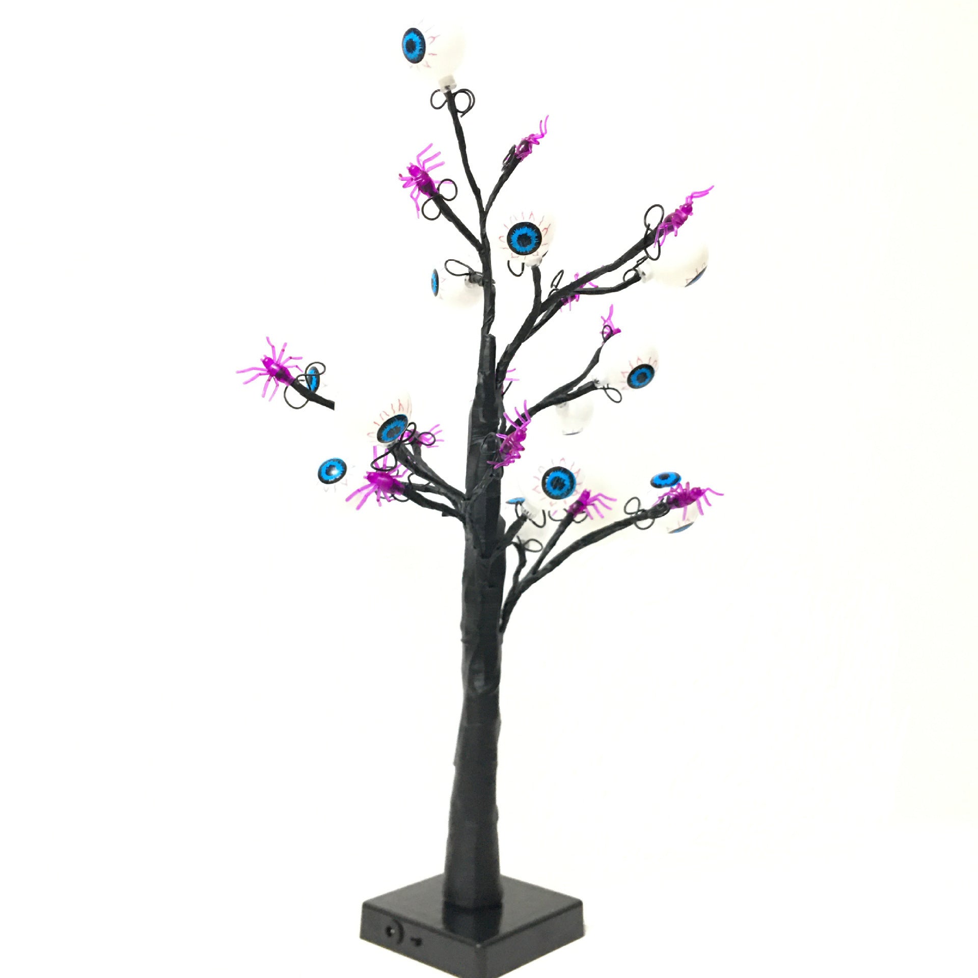 Halloween LED Ghost Eyeball Tree Light | Spooky Desk Lamp & Home Decoration