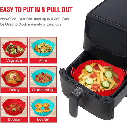 Air Fryer Silicone Baking Tray