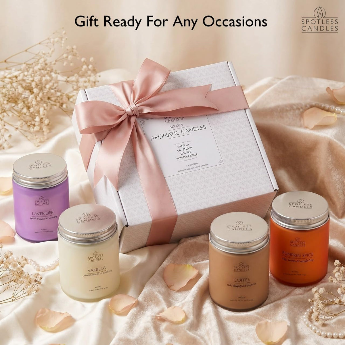 Luxury Scented Candle Gift Set for Women