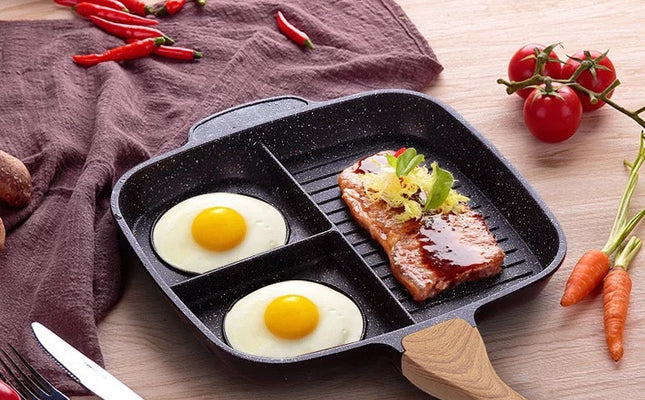Maifanshi fried steak pot multi-function household omelette pan pan induction cooker non-stick pan