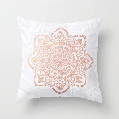 Soft Pink Decorative Cushion Cover