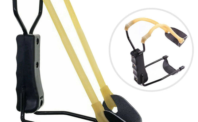Compact Folding Slingshot  Catapult For Hunting Outdoor Sport Games