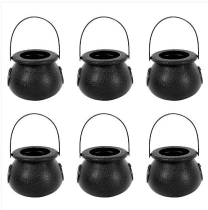 Halloween Witch Cauldron Smoke Machine | LED Color-Changing Humidifier Decor