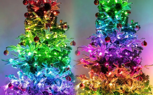 Christmas Tree RGB Lights Smart Bluetooth Control