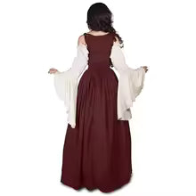 Gothic Victorian Dress  Medieval Halloween Costume for Women