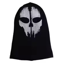 Ghost Skull Balaclava Spooky Face Mask for Motorcycle & Outdoor Wear