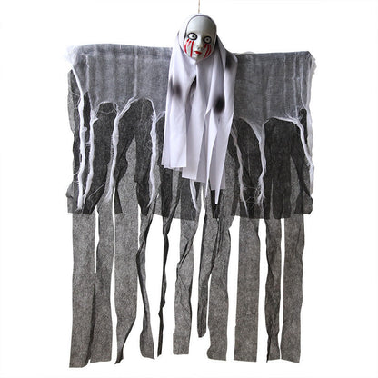 Halloween Skull Ghost Decoration | Haunted House Horror Hanging Prop