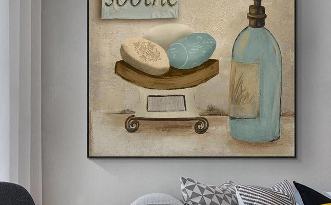 Aesthetic Retro Canvas Painting Wall Decor