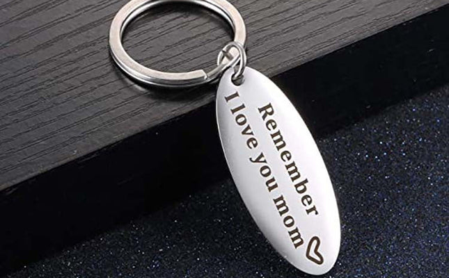 Stainless Steel Keychain | Elegant Thanksgiving Gift Accessory