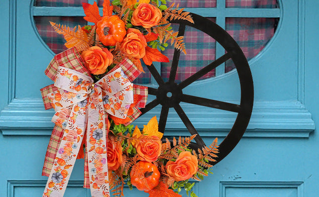 Thanksgiving Garland | Harvest Festival Door Hanging Decoration